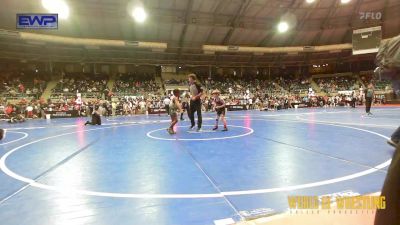 67 lbs Quarterfinal - Wesley Barnes, F-5 Grappling vs Kymani Peak, Ready RP Nationals