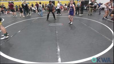 110 lbs Rr Rnd 2 - Elliot Grigg, Chickasha Youth Wrestling vs Boston Bordwine, Tecumseh Youth Wrestling