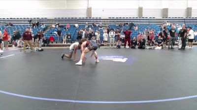 135 lbs Champ. Round 2 - Jaydin Fisher, Franklin Central vs D`Shaeon Wilson, Lawrence Central