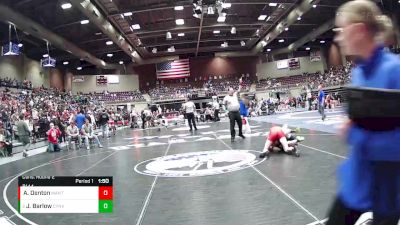 Cons. Round 2 - John Barlow, Canyon View vs Austin Denton, Manti