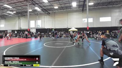 110 lbs Round 3 - Kimberly Pena, Temescal Canyon High School Wr vs Rachel Sierra, Canyon Spring High School