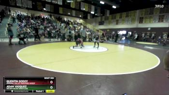 135 lbs Round 1 - Adam Vasquez, Rough House Wrestling vs Quentin Godoy, Imperial Valley Panthers Wrest