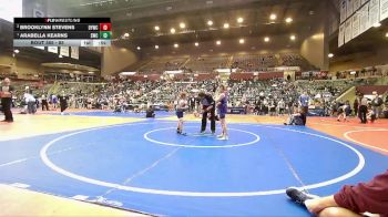 85 lbs Round 3 - Arabella Kearns, Saints Wrestling Club vs Brooklynn Stevens, Dover Youth Wrestling Club