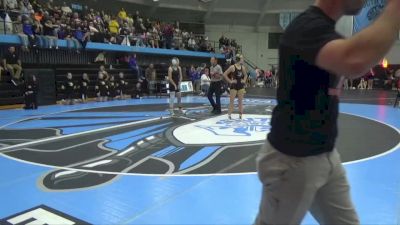 120 lbs 3rd Place Match - Miyah Grabenbauer, South Tama vs Olivia Port, Vinton-Shellsburg