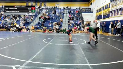 124 lbs Cons. Round 3 - Lilah Rivera, Fox Chapel Area Hs vs Madison Hultz, Taylor Allderdice Hs