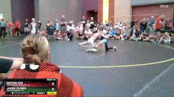 70 lbs Finals (8 Team) - Javier Flores, Untouchables vs Dexter Fox, The Missouri Maulers