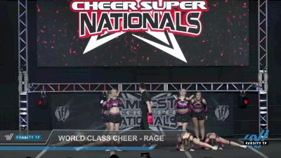 World Class Cheer - Rage [2022 L5 Senior Coed - D2 - Small Day 2] 2022 JAMfest Cheer Super Nationals