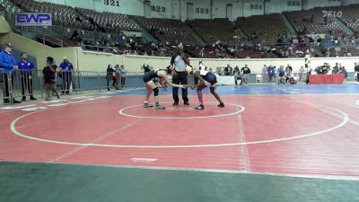 108 lbs Consi Of 8 #1 - Kianna Hill, Tecumseh vs Jocelynn Lopez, Jay