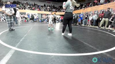 46 lbs Semifinal - Griffyn Moyer, Del City Little League vs Grayson Hale, Standfast OKC