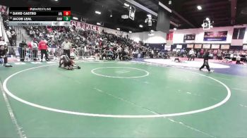 138 lbs Cons. Round 1 - Jacob Leal, Chaffey vs David Castro, Arlington