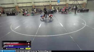 70 lbs Cons. Round 3 - Antonio Slominsky, NJ vs Aukai Walsh, HI