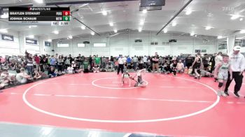 85 lbs 5th Place - Braylen Stewart, Pursuit-MS vs Joshua Schaub, Metro All-Stars-MS