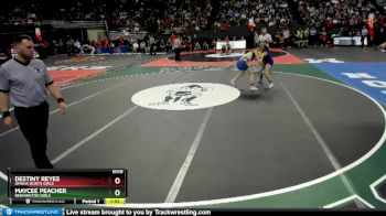 Champ. Round 1 - Destiny Reyes, Omaha North Girls vs Maycee Peacher, Bennington Girls