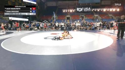 120 lbs Cons. Rd Of 32 - Alex Marchetti, PA vs Evan Provost, OR