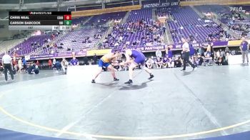 197 lbs Round 2 (6 Team) - Chris Neal, CSU Bakersfield vs Carson Babcock, Northern Iowa