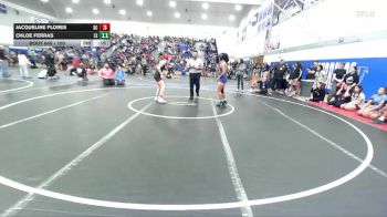 105 lbs Champ. Round 3 - Jaelynn Pondivida, Chaparral vs Sara Merlo, Westminster