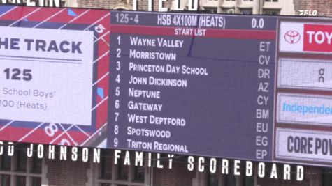 High School Boys' 4x100m Relay, Finals 4