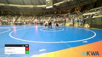 Rr Rnd 2 - Aaliyah Garell, Sperry Wrestling Club vs Beaux-Everett Minnick, Catoosa Youth Wrestling