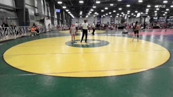 100 lbs Rr Rnd 3 - Breanna Higgins, BHWC | Florida Supreme Girls vs Victoria Longo, OBWC Pink