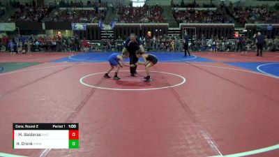 66 lbs Cons. Round 2 - Maddox Balderas, Ronan Wrestling Club vs Harold Cronk, Mountain Man Wrestling