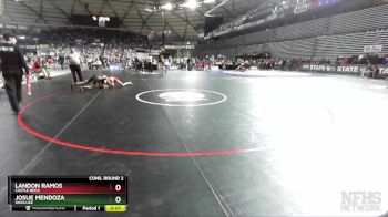 1A 126 lbs Cons. Round 2 - Landon Ramos, Castle Rock vs Josue Mendoza, Wahluke