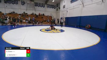 90 lbs Cons. Round 3 - Jalon Samonte, Fremont Warriors vs Grant Dixon, Oakdale