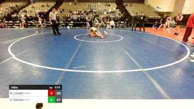 116 lbs Rr Rnd 4 - Knox Landell, Kingsway 7th & 8th vs David Sawyer, Pride Wrestling