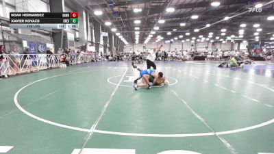 126 lbs Rr Rnd 1 - Noah Hernandez, BAWA GOLD - HSB vs Xavier Kovacs, Great Bridge Wrestling Club - HSB