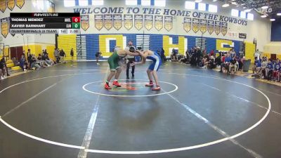 175 lbs Quarterfinals (8 Team) - Thomas Mendez, Anclote vs Xavier Barnhart, St. John Neumann