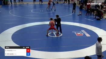 60 kg Semifinal - Dylan Koontz, TMWC/Ohio RTC vs Randon Miranda, NYAC/NMU