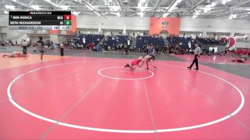 174 lbs Cons. Round 2 - Seth Richardson, Utica vs Ben Ronca, Wesleyan (CT)