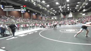 3A 165 lbs Cons. Round 3 - Josiah Barker, Canyon View vs Quade Kuhn, Morgan