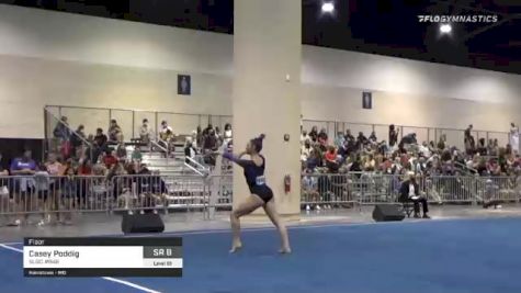 Casey Poddig - Floor, SLGC #846 - 2021 USA Gymnastics Development Program National Championships