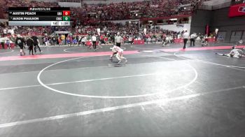 85 lbs Champ. Round 1 - Austin Peach, Askren Wrestling Academy vs Jaxon Paulson, CrassTrained: Weigh In Club