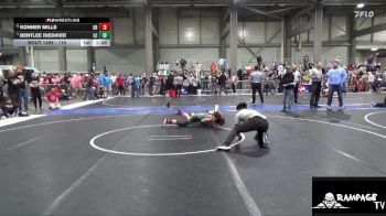 110 lbs Cons. Round 2 - Bentlee Diediker, Linn County vs Konner Mills, Great Bend