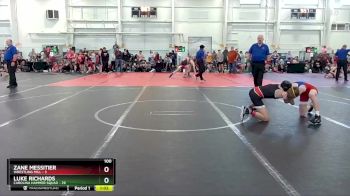 100 lbs Round 7 (10 Team) - Luke Richards, Carolina Hammer Squad vs Zane Messitier, Wrestling Mill