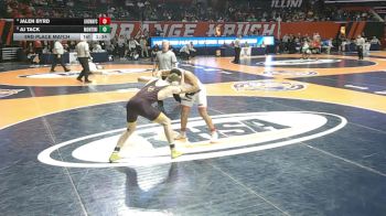 3A 175 lbs 3rd Place Match - Jalen Byrd, New Lenox (Lincoln-Way Central) vs AJ Tack, Lombard (Montini)