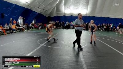 96 lbs Round 1 (6 Team) - Jayden Boston, Neighborhood vs Kolsen Miller, Rogue WC