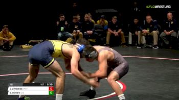 133 lbs Rr rnd 1 - Jake Dimarsico, Wilkes vs Bryan Romero, LIU Post