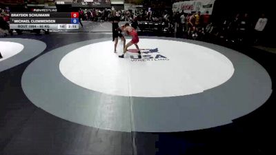65 kg Champ. Round 2 - Brayden Schumann vs Michael Clemmensen
