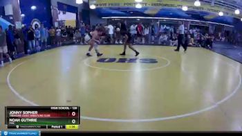 126 lbs Champ. Round 1 - Noah Guthrie, PWC vs Jonny Sopher, Treasure Coast Wrestling Club