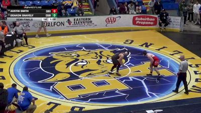 212 lbs Semifinal - Austin Smith, Canon-McMillan vs Deakon Snavely, Chambersburg