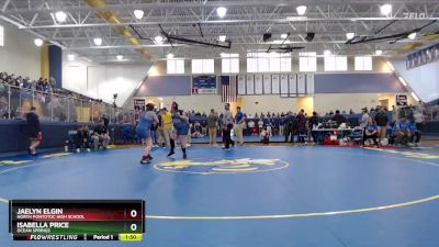 235 lbs Champ. Round 1 - Jaelyn Elgin, North Pontotoc High School vs Isabella Price, Ocean Springs