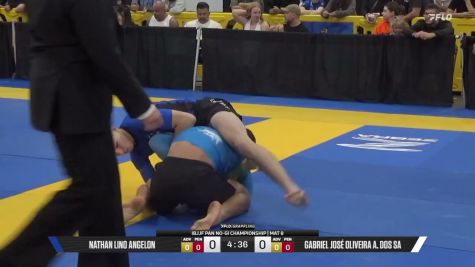 Gabriel José Oliveira A. Dos Sa vs Nathan Lino Angelon 2026 Pan IBJJF Jiu-Jitsu No-Gi Championship