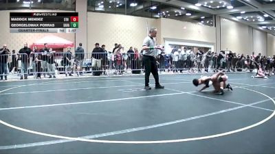 70 lbs Quarterfinal - Maddox Mendez, 5Th St Bar & Grill WC vs GeorgeLomax Porras, Savage House WC