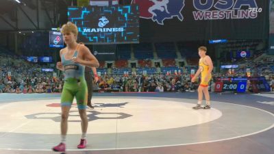 113 lbs Champ. Rd Of 128 - Zack Olsen, KS vs Brayden Buchanan, VT