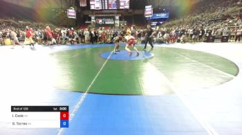 138 lbs Rnd Of 128 - Isaac Cook, Arkansas vs Severn Torres, Oklahoma