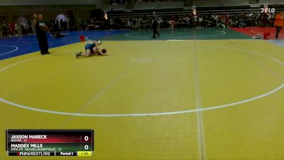 85 lbs Champ. Round 1 - Maddex Mills, STMA (St. Michael/Albertville) vs Jaxson Mareck, Rocori