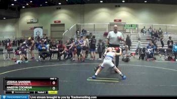 78 lbs Round 5 (6 Team) - Haedyn Cochran, Contenders WA Blue vs Joshua Sanders, Untouchables-Olympia