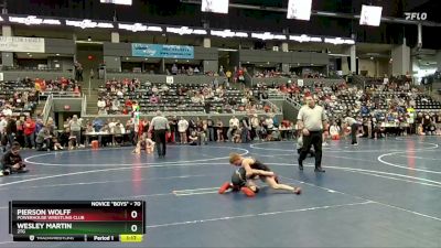 70 lbs 3rd Place Match - Pierson Wolff, Powerhouse Wrestling Club vs Wesley Martin, 2TG